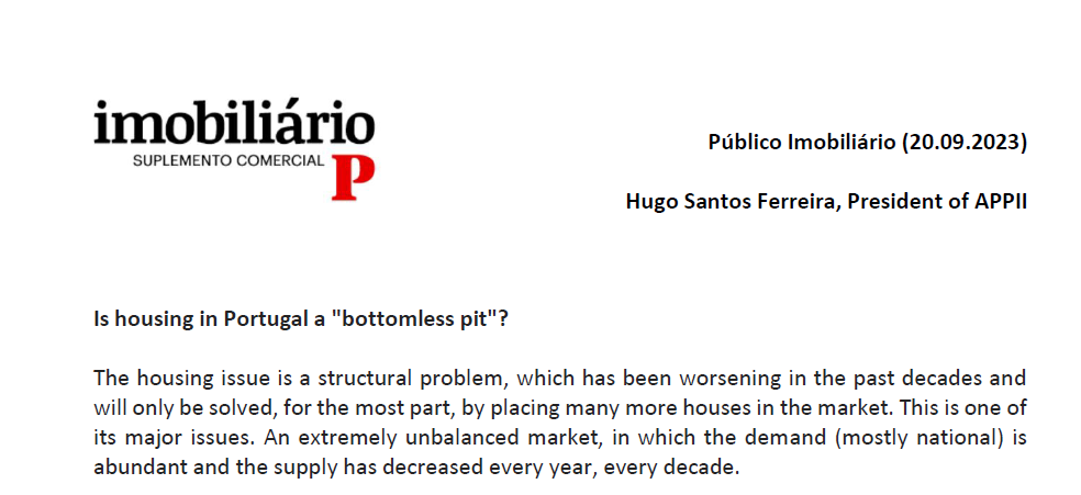 Is housing in Portugal a "bottomless pit"?